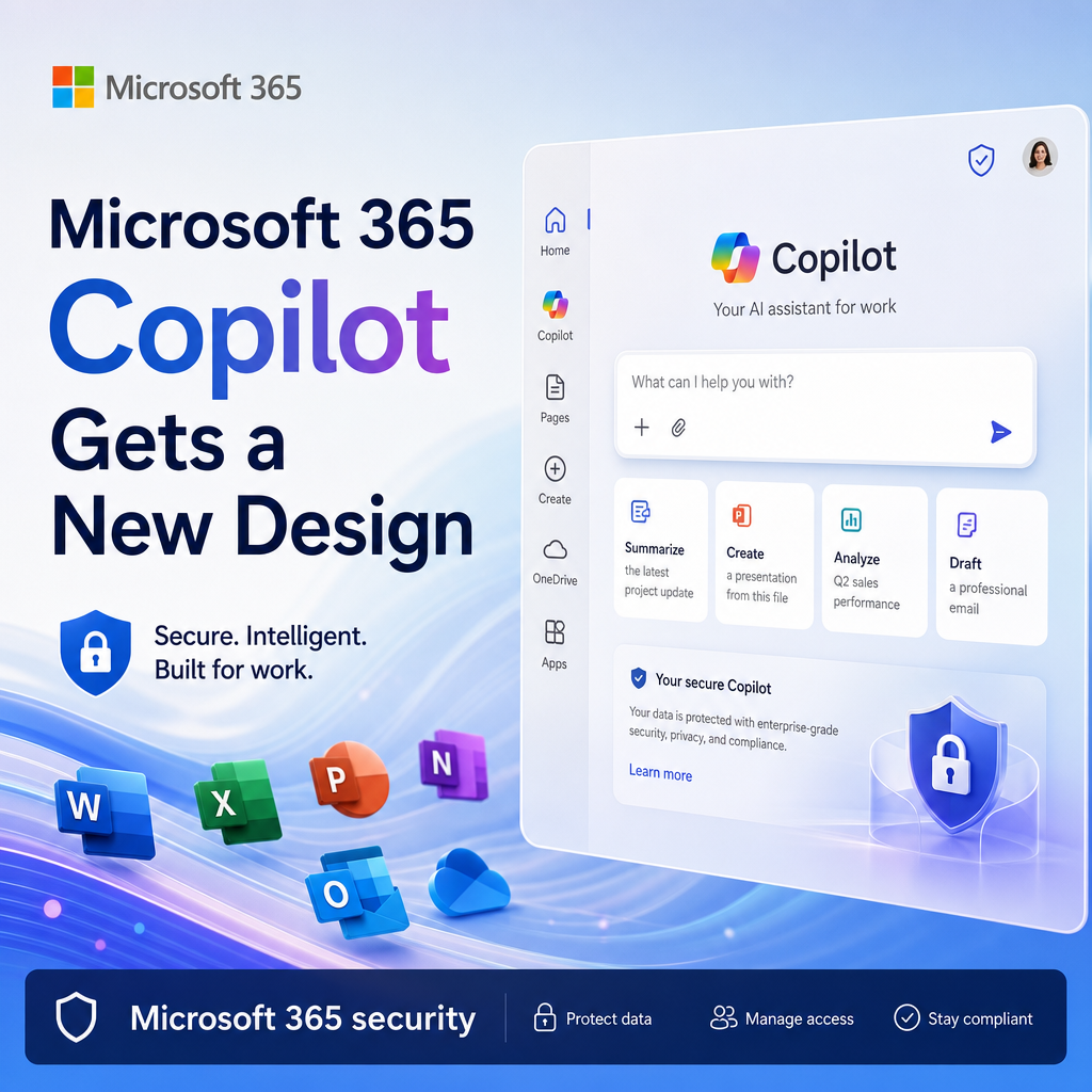 Microsoft 365 Security: Copilot New Design - Computech Business Solutions