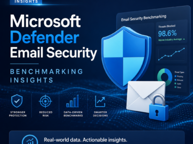 Illustration of Microsoft Defender Email Security Benchmarking Insights