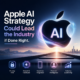 Illustration of Apple’s AI strategy highlighting privacy, powerful hardware, seamless integration, and personal intelligenc