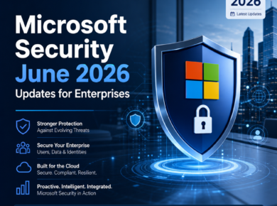 Microsoft Security June 2026 enterprise updates with stronger protection, cloud security, and threat management.