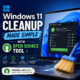 Windows 11 cleanup tool interface for speeding up a PC and freeing disk space
