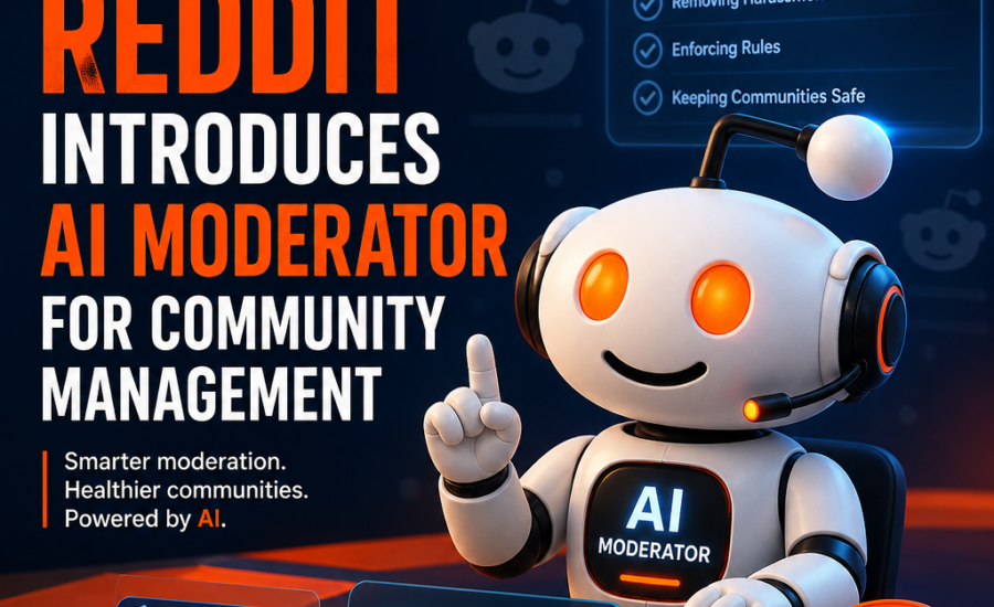 Reddit announces AI Moderator for community management and safer online interactions