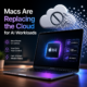 MacBook Pro with Apple M4 chip symbolizing on-device AI performance replacing cloud workloads
