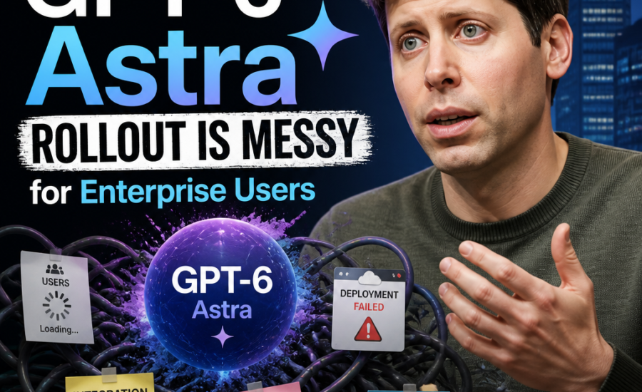 Sam Altman speaking about GPT-6 Astra rollout challenges for enterprise use