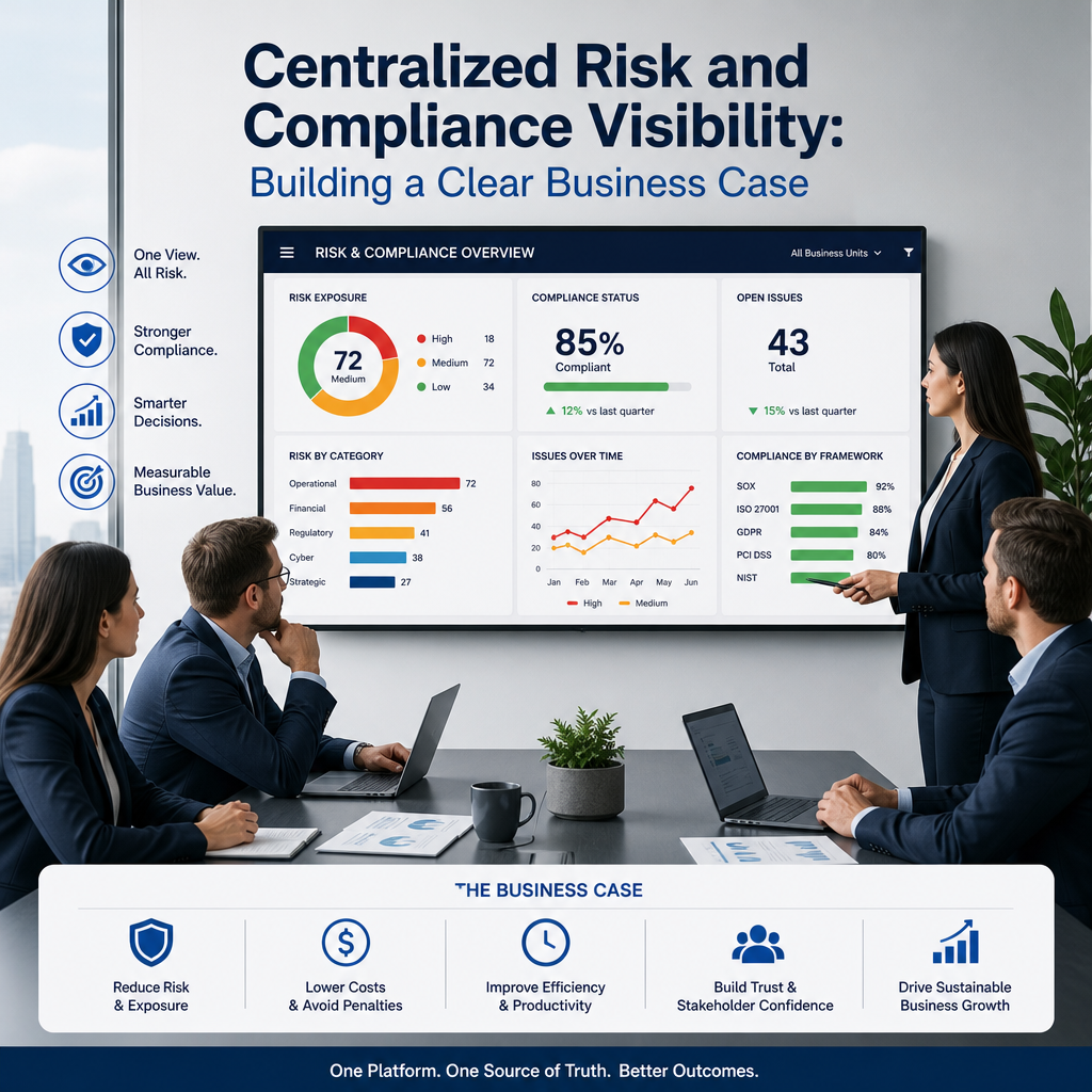 centralized risk and compliance visibility illustration