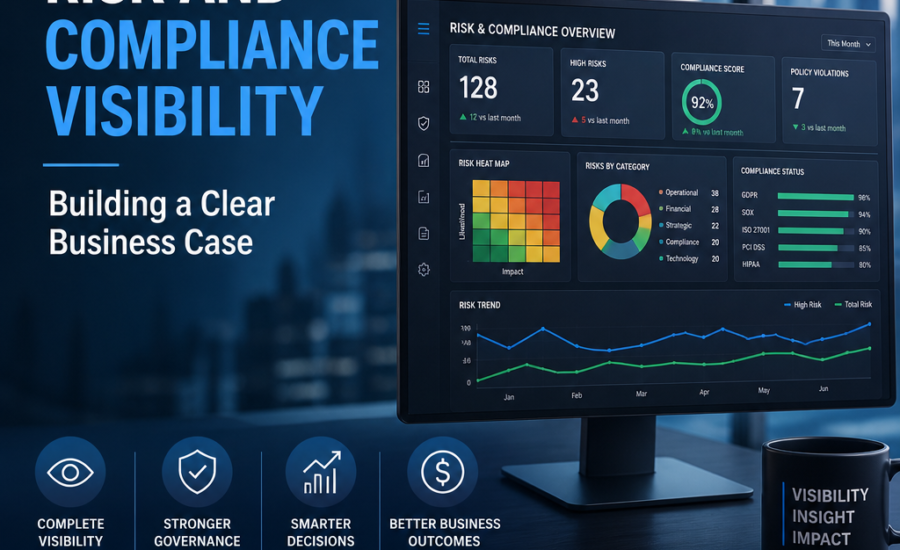 Illustration of Centralized Risk and Compliance Visibility: Building a Clear Business Case
