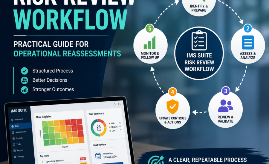 Illustration of IMS Suite Risk Review Workflow: Practical Guide for Operational Reassessments