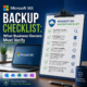 Illustration of Microsoft 365 Backup Checklist: What Business Owners Must Verify